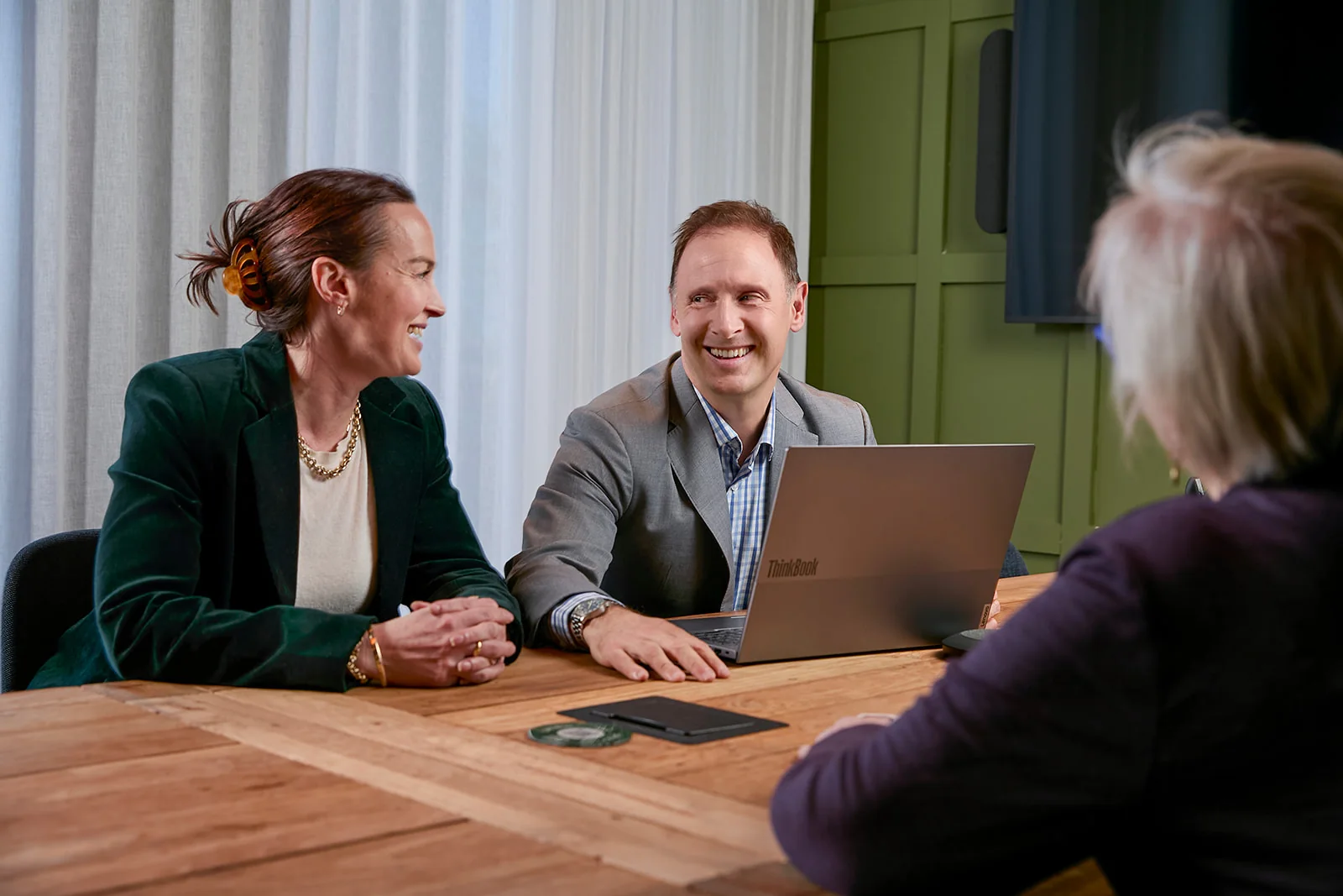 AMGENT adviser meeting clients